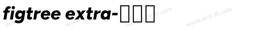 figtree extra字体转换